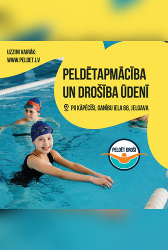 Peldētapmācība | 17:30 | trešdiena | 8 - 10 gadi