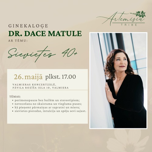 Lekcija “Sievietes 40+”